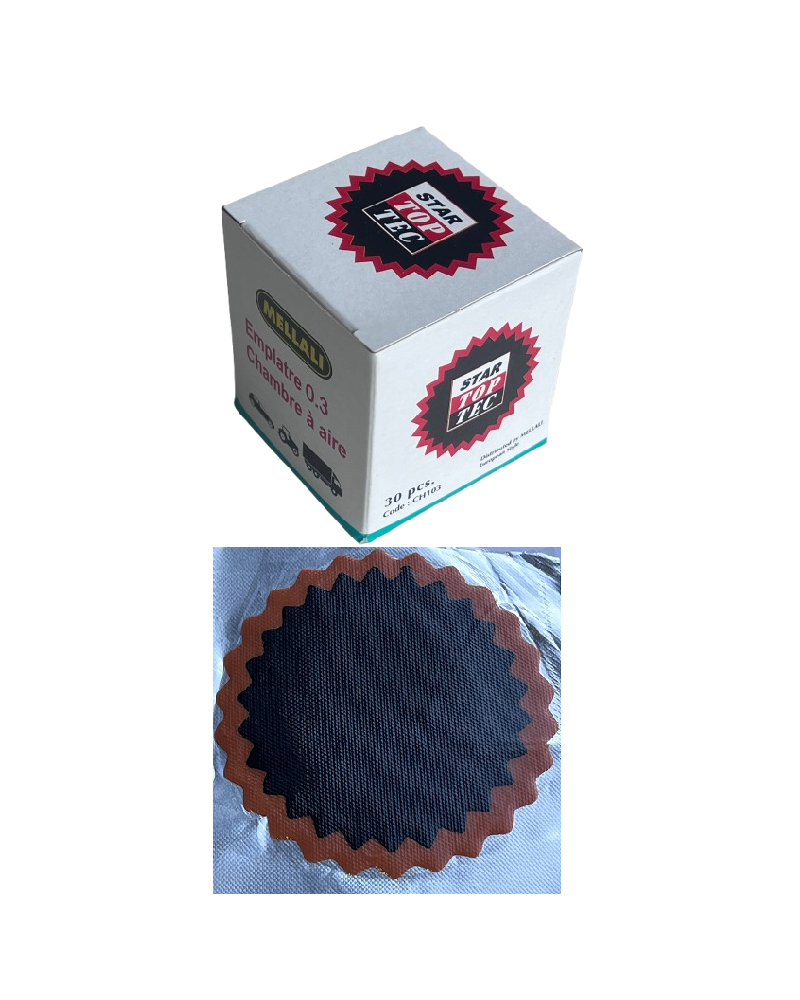 Pièces tip top de Crevaison de Pneu et chambre air