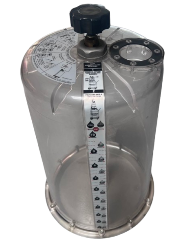 VERRE DE VIDANGEURS D' HUILE. Model-HC-2290 /229