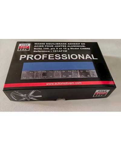 Masses D’équilibrage Autocollant En Acier Pour Jantes En Aluminium. Model CARRE