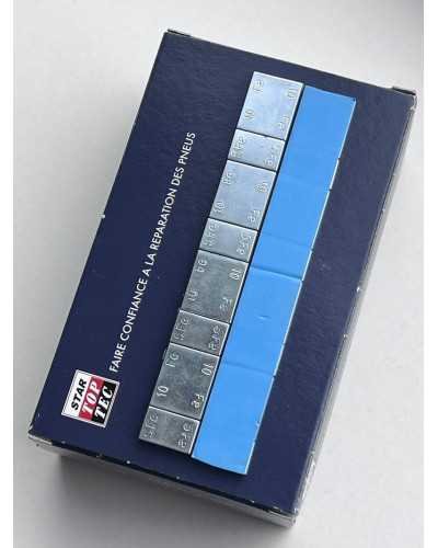 Masses D’équilibrage Autocollant En Acier Pour Jantes En Aluminium. Model CARRE
