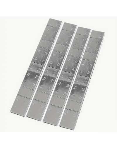 Masses D’équilibrage Autocollant En Acier Pour Jantes En Aluminium. Model CARRE