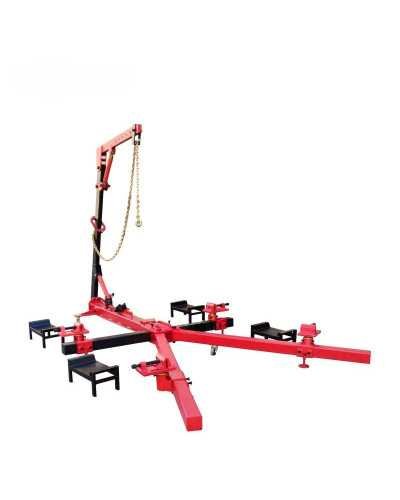 Banc pour la Réparation de Carrosseries Portable 3500 kg à Rotation 360 Degrés