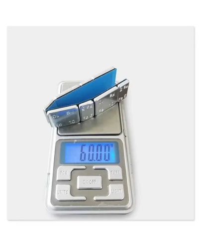 Masses d’équilibrage Autocollant en acier pour jantes en aluminium. Vente BOITE 400 Pics
