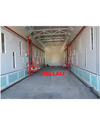 Cabine de peinture d'autobus diesel professionnelle 50 mt