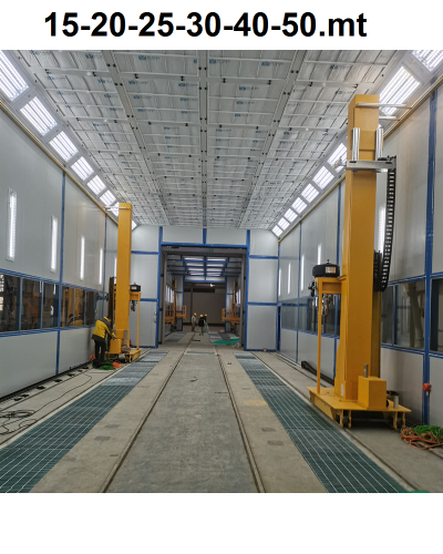 Cabine de peinture d'autobus diesel professionnelle 50 mt