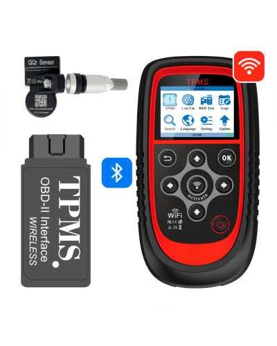 TPMS diagnostic de programmation mises à jour de capteur valve de voiture QQR-QR04