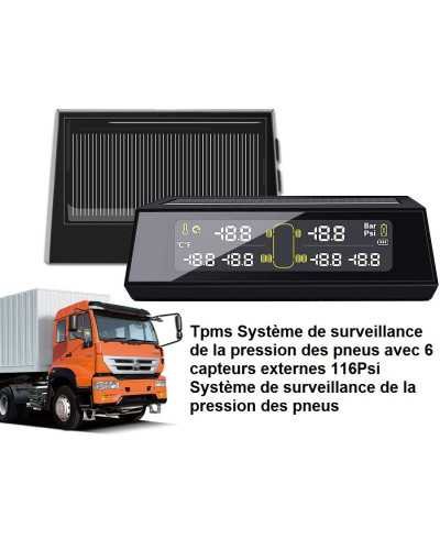 Système Surveillance de Pression Pneus Camion 4 à 6 Pneus