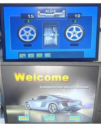 Équilibreuse Roues de voitures Grand moniteur couleur.22"