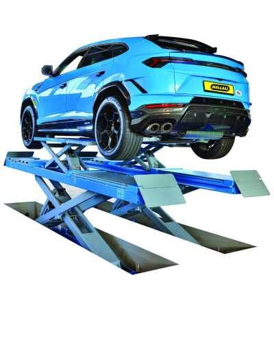 Pont ciseaux avec levage auxiliaire intégré A encastrer Pour Géométrie