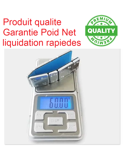 Masse d’ équilibrage  adhésive pour jantes Aluminium.