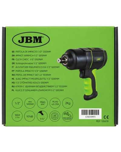 CLE A CHOC PNEUMATIQUE 1/2" HAUT QUALITÉ Marque JBM France
