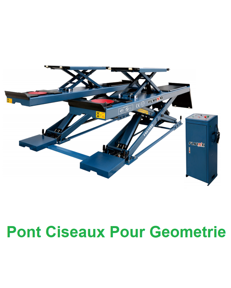 Pont ciseaux avec levage auxiliaire intégré A poser Pour Géométrie 4Ton Conception de qualité,