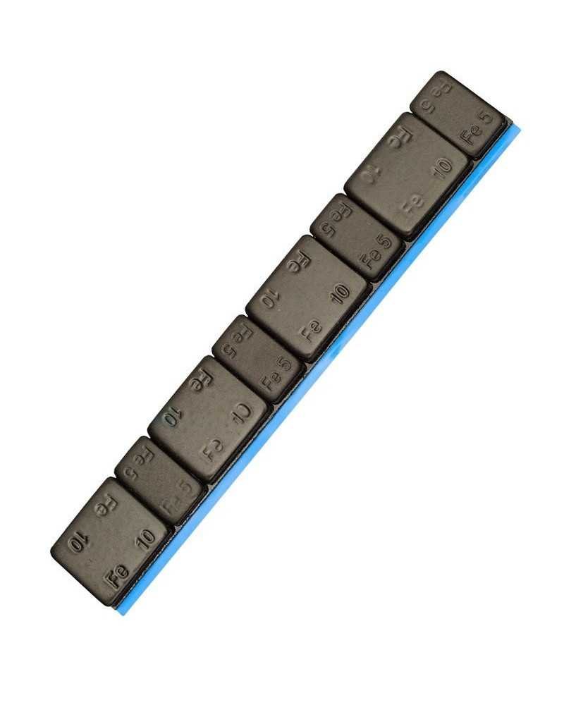 Masses d’équilibrage Autocollant pour jantes en aluminium. COLOR NOIR- Vente 50 pics