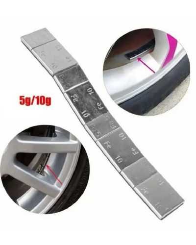 Masses D’équilibrage Autocollant En Acier Pour Jantes En Aluminium. Model CARRE