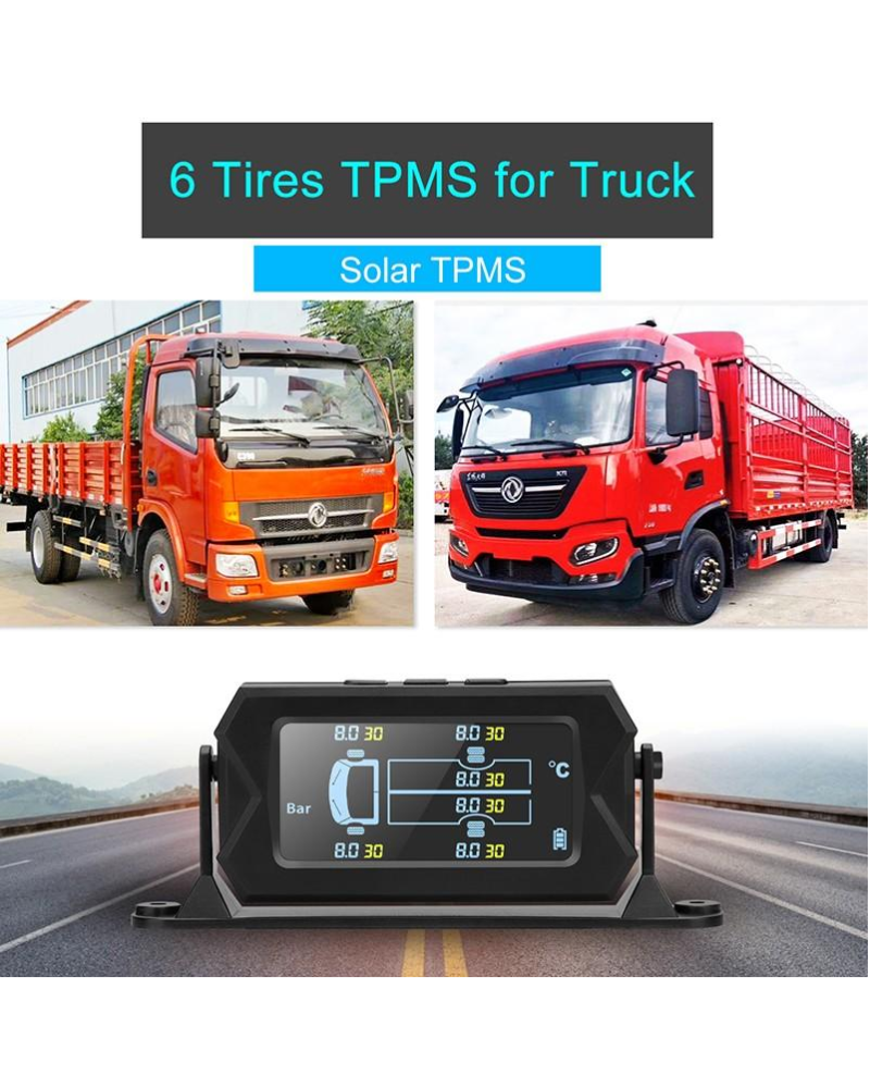 Système Surveillance de Pression Pneus Camion 6 Pneus
