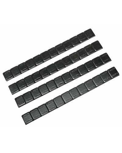 Masses d’équilibrage Autocollant pour jantes en aluminium. 5-5g NOIR