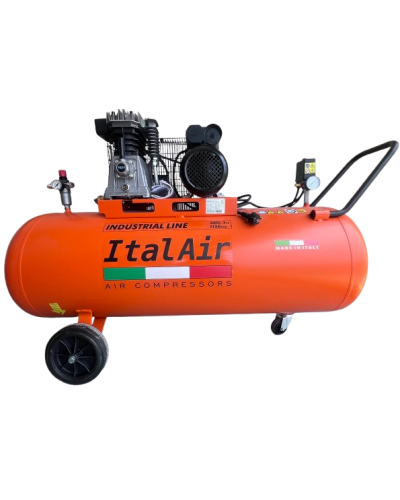 Compresseur 200 LT À Piston Et Courroie. ITALYCO