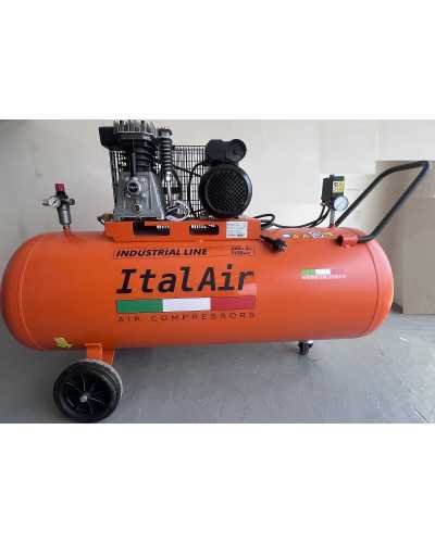 Compresseur 200 LT À Piston Et Courroie. ITALYCO