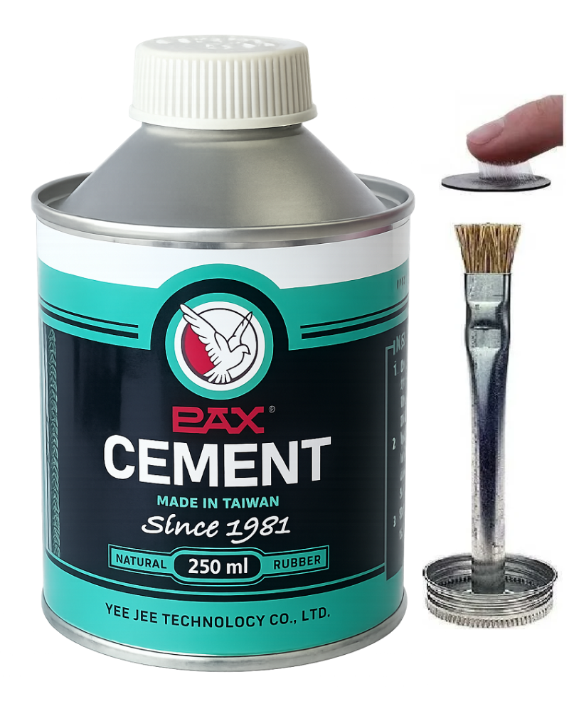COLLE PROFESSIONNEL NATUREL VER POUR RÉPARATION PNEUS ET CHAMBRES A AIR. 250ml