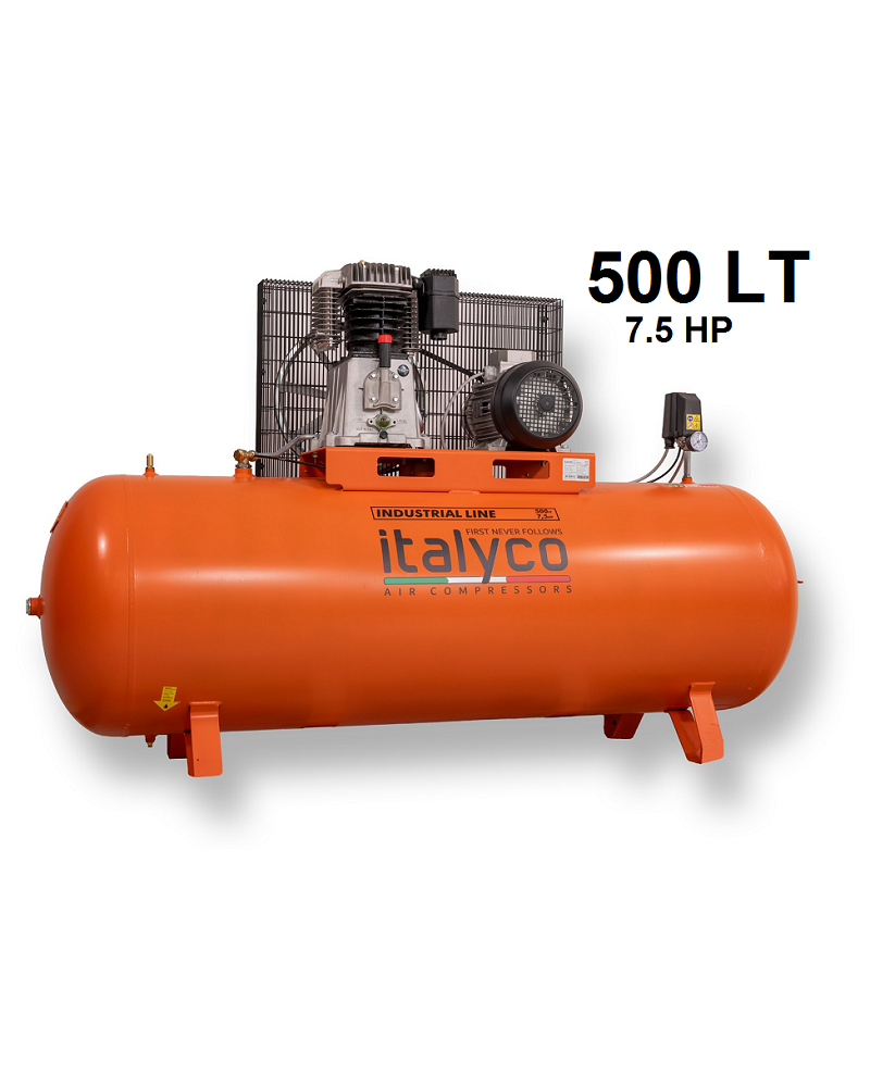 COMPRESSEUR 500.L 5.5 kw 7.5 hp 380.v 10 bar -ITALYCO