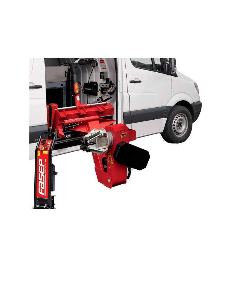 Démonte pneus pour service mobile poids lourds 26"