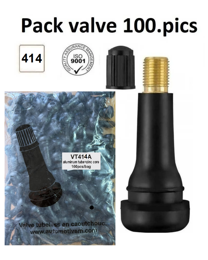 PNEUS AUTOMOBELIE VALVES TR414
