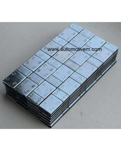 Masses D’équilibrage Autocollant En Acier Pour Jantes En Aluminium-Model CAREE