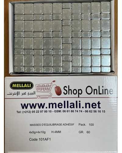 Masse d’ équilibrage  adhésive pour jantes Aluminium.