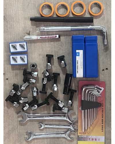 Machine de découpe de jantes d'aluminium diamantées, 25 pouces: