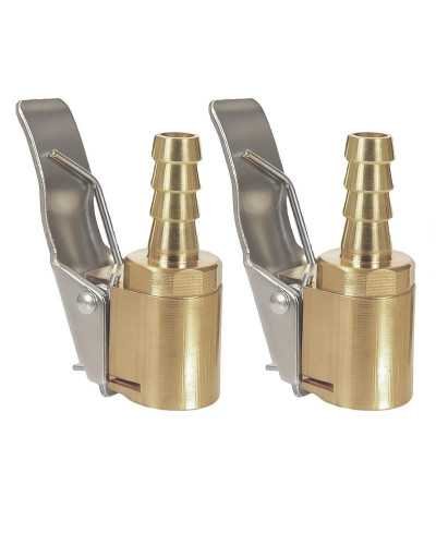 Attache tété de Gonflage en laiton pour pneu 9-8mm VENT: 2pics