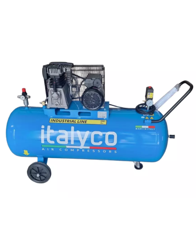Compresseur 200 LT À Piston Et Courroie. ITALYCO