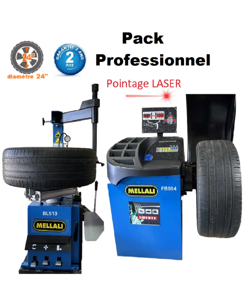 DÉMONTE PNEUS PLUS ÉQUILIBREUSES  PACK E84D523 ❤️