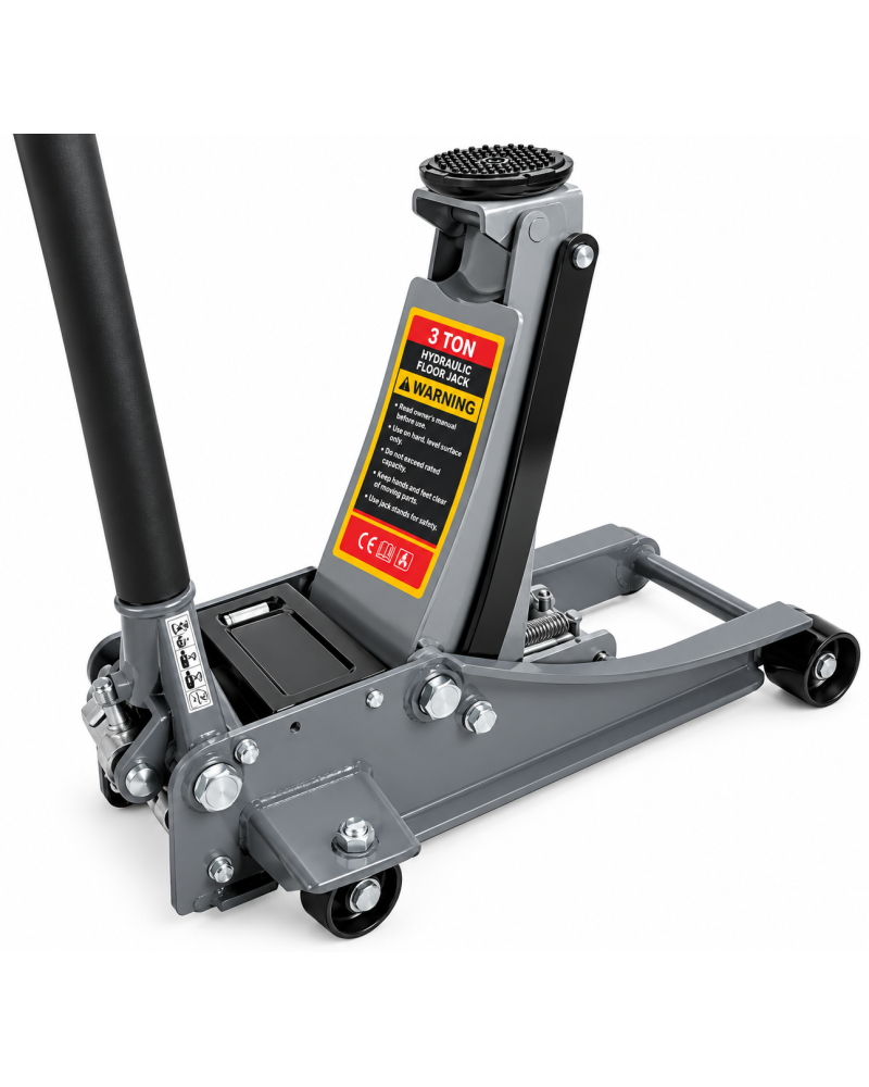 Cric Rouleur hydraulique Professionnel 3T