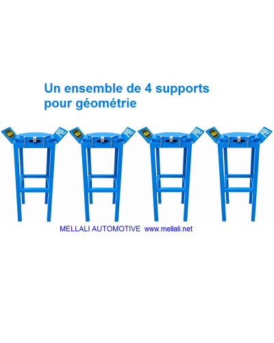 PACK-Ensemble Complet Pour Faris Géométrie et Pont Élévateur Double Colonne