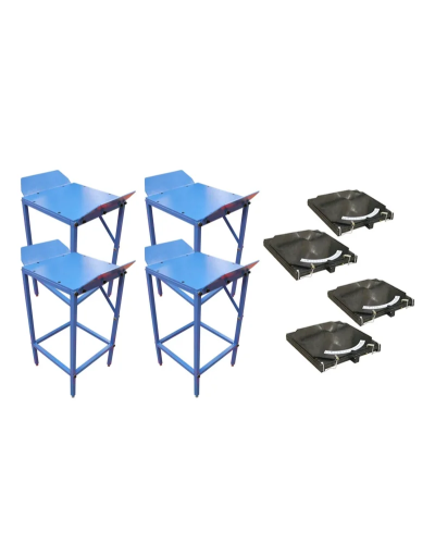 PACK-Ensemble Complet Pour Faris Géométrie et Pont Élévateur Double Colonne