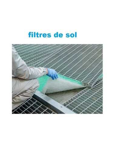 FILTRES  DE SOL POUR CABINES DE PEINTURE 1 x 20 mt