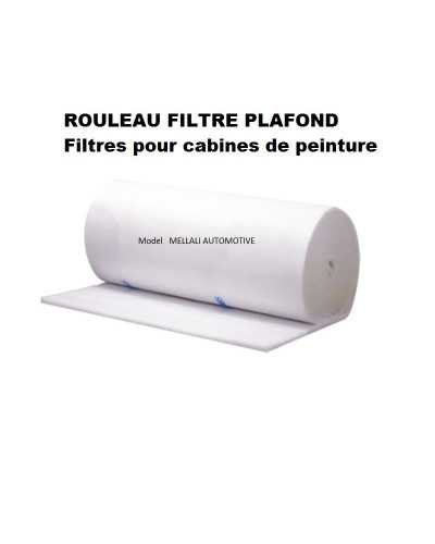 ROULEAU FILTRE PLAFOND CABINE DE PEINTURE 7mt