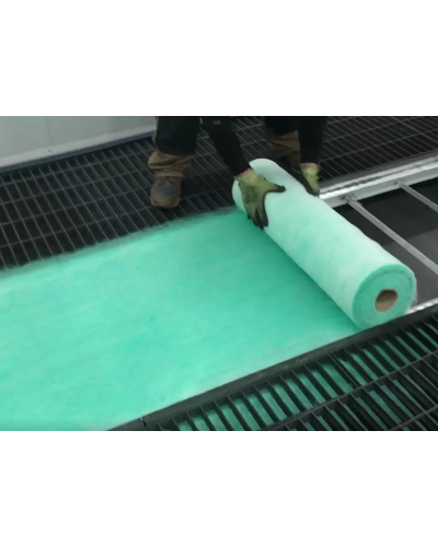 FILTRES  DE SOL POUR CABINES DE PEINTURE 1 x 20 mt