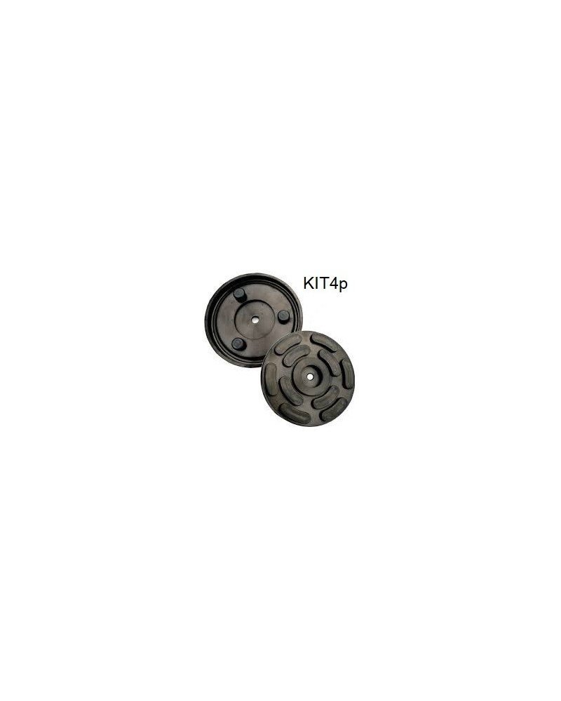 Kit 4 Tampons Caoutchouc Pour Ponts Élévateurs - 160x120x120mm - Universel Ravaglioli/OMCN