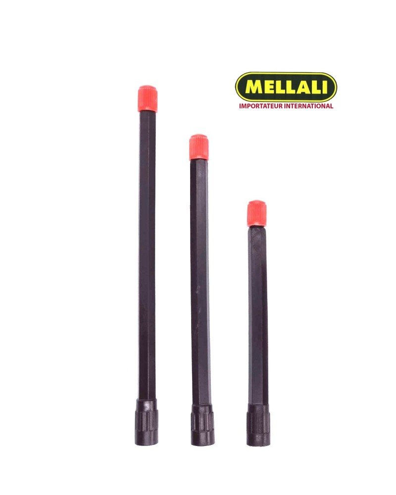 Lot De 10 Rallonges De Valve Pour Pneus Cabilock - Blanc, Plastique Durable, Pour Voiture, Camion, Scooter