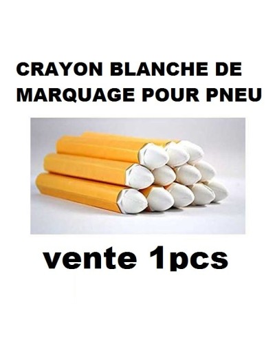 CRAYON BLANCHE DE MARQUAGE POUR PNEU (CRAIE1) 1pcs