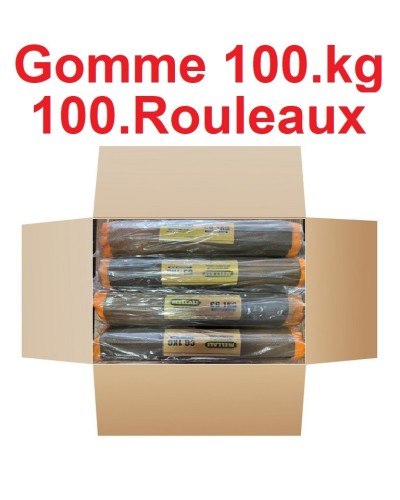 ( PACK X ) 100kg GOMME ( vente: 100 Rouleaux )