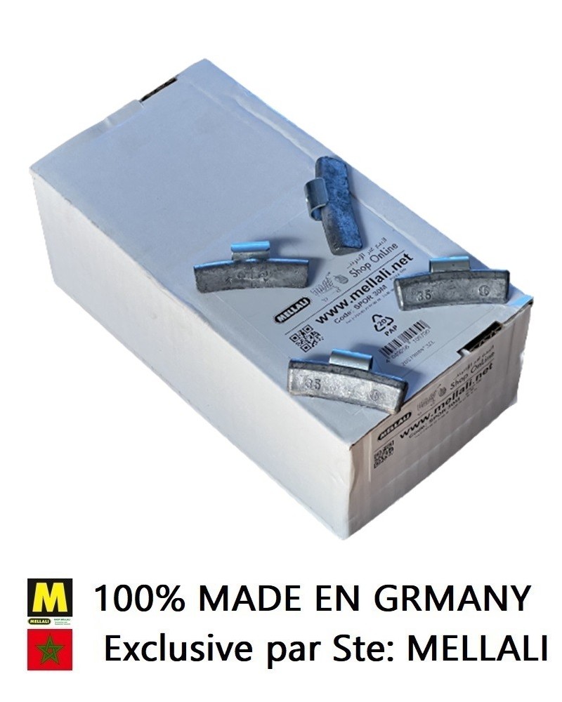 Masses D’ équilibrage Pour Jantes Aluminium 40 g Vente 100 pics.