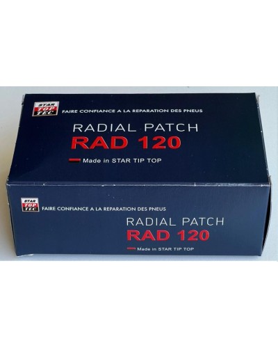 Emplâtres Pour Pneus -RAD120 / 130x85mm (Vente10 pcs)