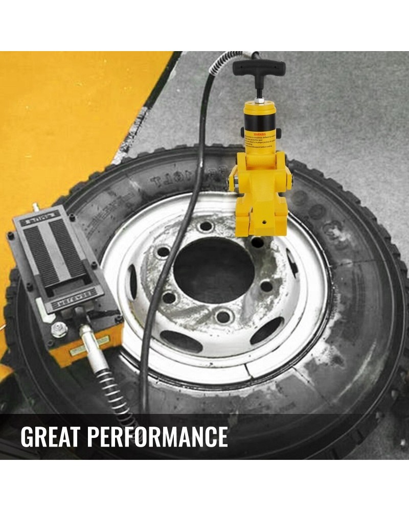 Détalonneur hydraulique pour décoller le talon des pneus poids lourds et  tracteurs : : Auto et Moto