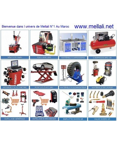 Equipement Mellali Garage et outillage PNEU MAROC