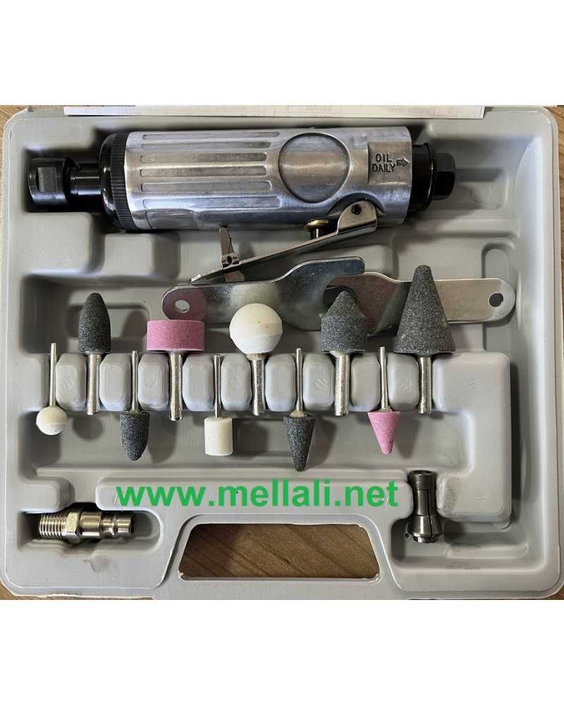 BOITE DE MEULE COMPLET 15 pcs Mouleuse pneumatique