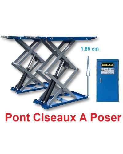 Ponts élévateurs double ciseaux