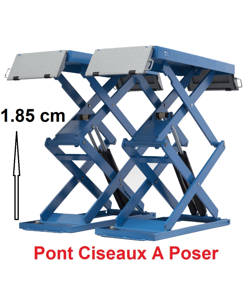 Ponts élévateurs double ciseaux