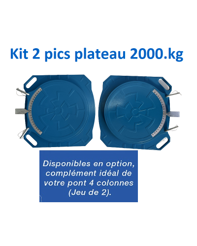 PLATEAU DE GÉOMÉTRIE CAPACITÉ 2000 kg